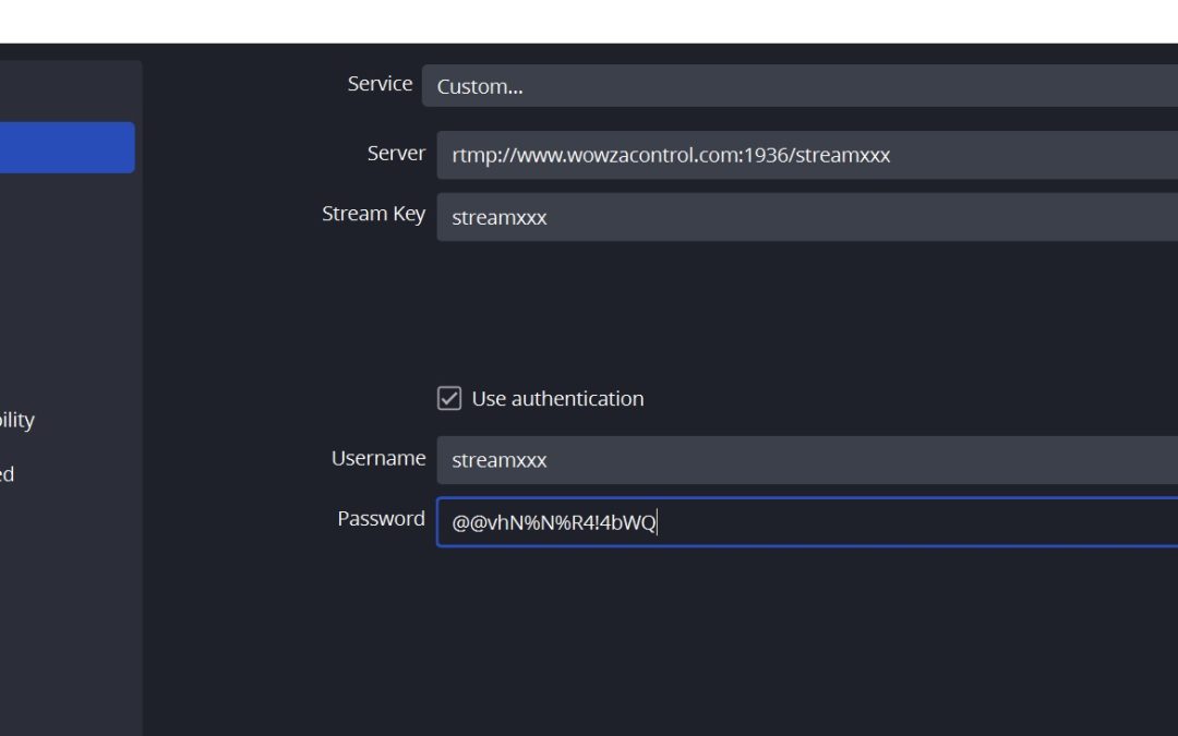 WHERE DO I ENTER THE RTMP URL RTMP Server RTMP Streaming Server