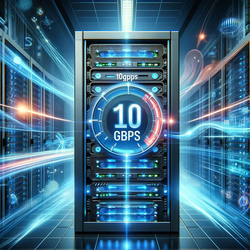 10 Gbps dedicated streaming server